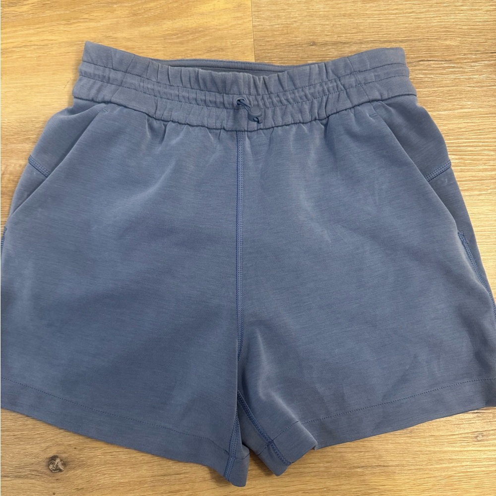 Blue lululemon lounge shorts